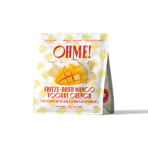 Freeze-Dried Mango Yogurt Crunch