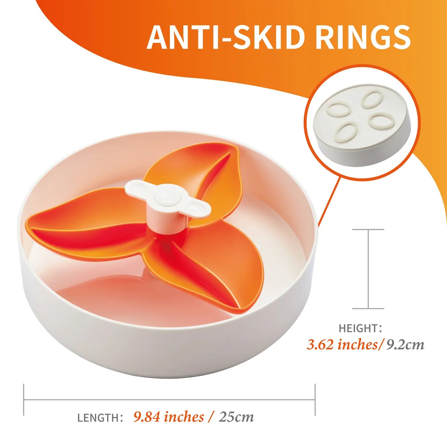 SPIN Interactive Feeder Bougainvillea Orange
