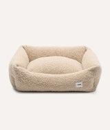 Beige fleece CAFIDE Snozy dog bed without the cushion