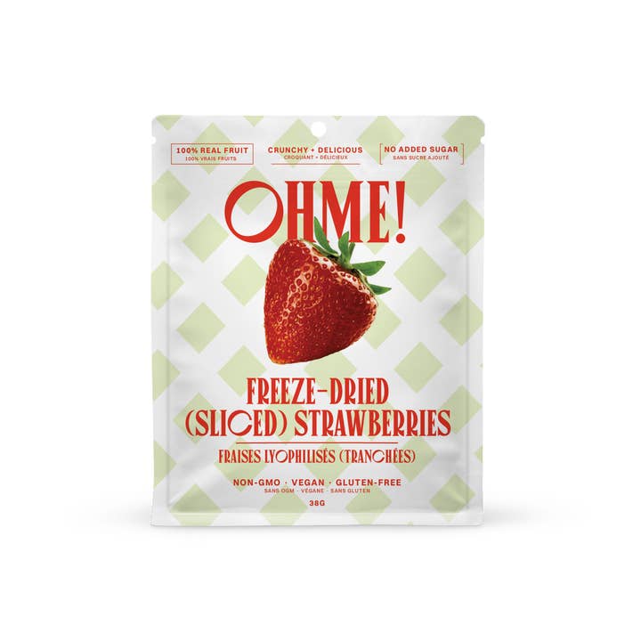 Freeze-Dried Strawberries (Sliced)