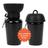 Springland Pets 20oz Flip Dog Travel Water Bottle in Black, image 5