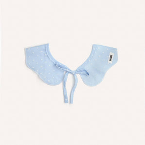 Lola Neck Bandana | Blue Swiss-Dot