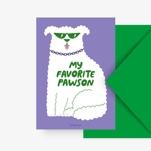Postkaart / Favorite Pawson