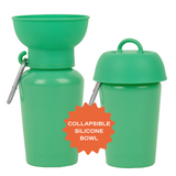 Springland Pets 20oz Flip Dog Travel Water Bottle in Green, image 7