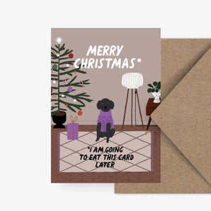 Kerstpostkaart / Eat The Card