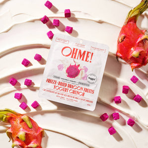 Freeze-Dried Dragon Fruit Vegan Yogurt Crunch