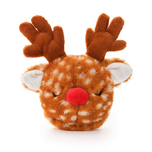 Reindeer 2-in-1 Bounce Holiday Dog Toy