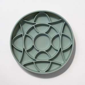 Circulo Slow Feeder Bowl | Seafoam
