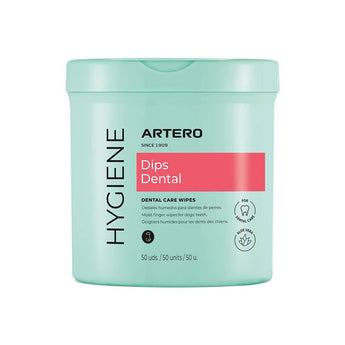 Artero Dedales Dental Finger Wipes - 50 Pack