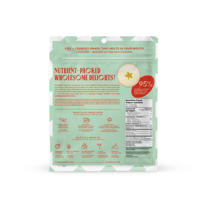 Freeze-Dried Apples (Chunk)