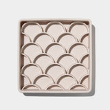 Official brand photo: 3-in-1 Fish Scale Slow Feeder Bowl | Sand, view 3