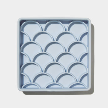 Official brand photo: 3-in-1 Fish Scale Slow Feeder Bowl | Sky, view 3