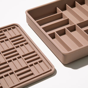 Official brand photo: 3-in-1 Parquet Slow Feeder Bowl | Fig, view 2