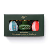 Christmas Ornament Boxed Dog Toy Set - official product photo