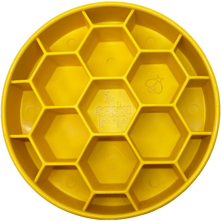Honeycomb Design Ebowl Slow Feeder