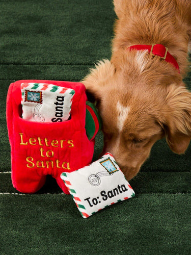 Letters to Santa Interactive Snuffle Dog Toy - official product photo