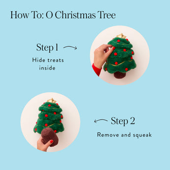 O Christmas Tree Interactive Snuffle Dog Toy - official product photo