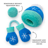 Snow Much Fun Interactive Snuffle Dog Toy Set - official product photo
