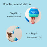 Snow Much Fun Interactive Snuffle Dog Toy Set - official product photo