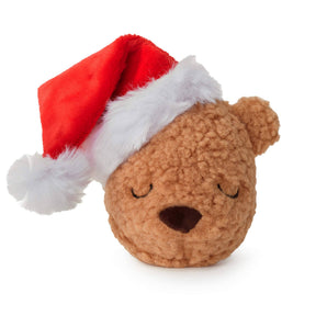 Santa Teddy Bear 2-in-1 Bounce Holiday Dog Toy