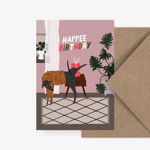 Verjaardagskaart / Happee Birthday