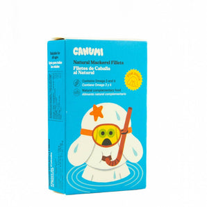 Natural Wild Mackerel Fillets - 120g Can