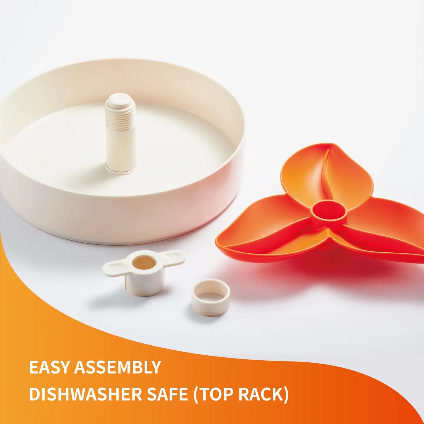 SPIN Interactive Feeder Bougainvillea Orange