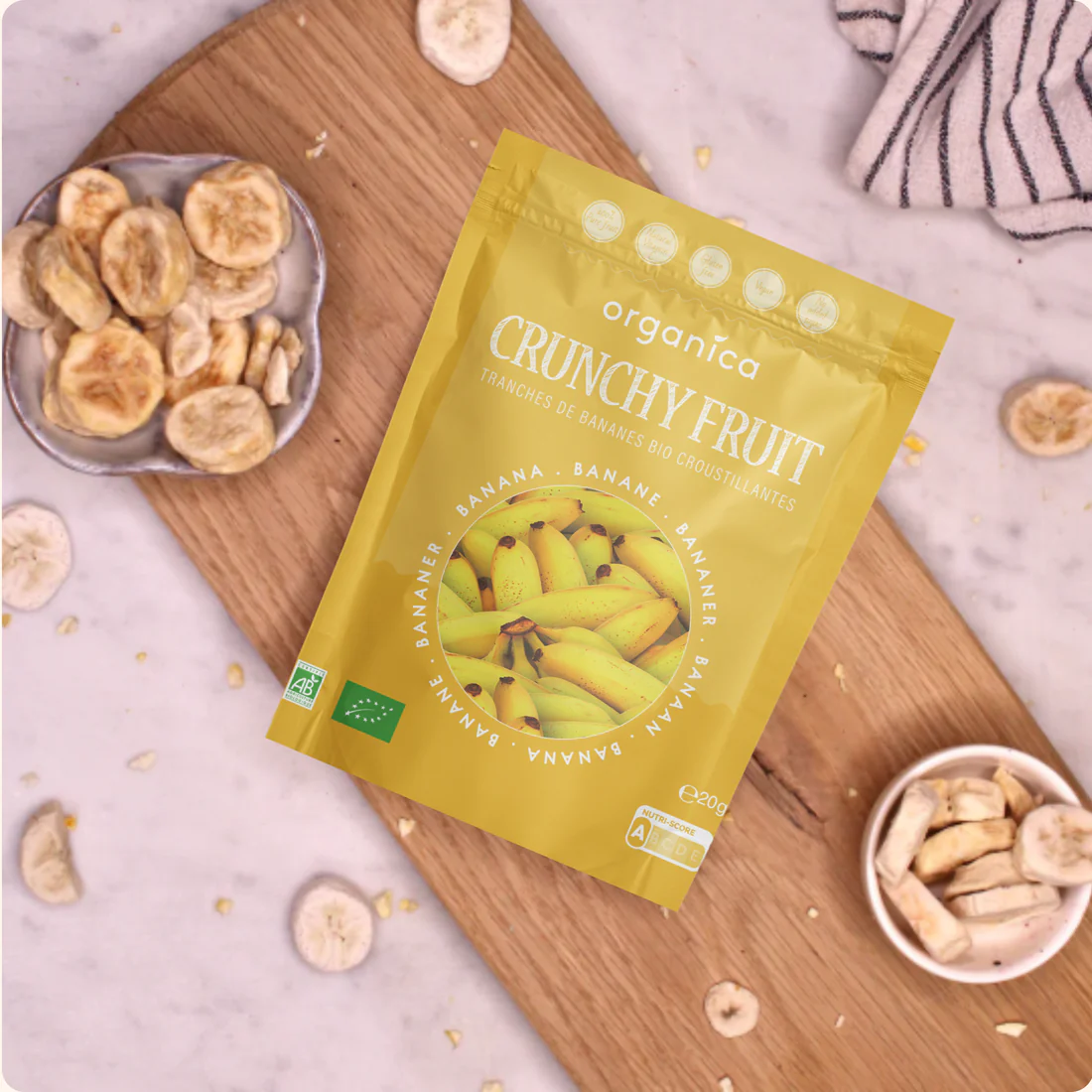 Crunchy Fruit Organic Banana