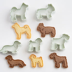 Honden koekjesuitsteker set (5 Vormen)