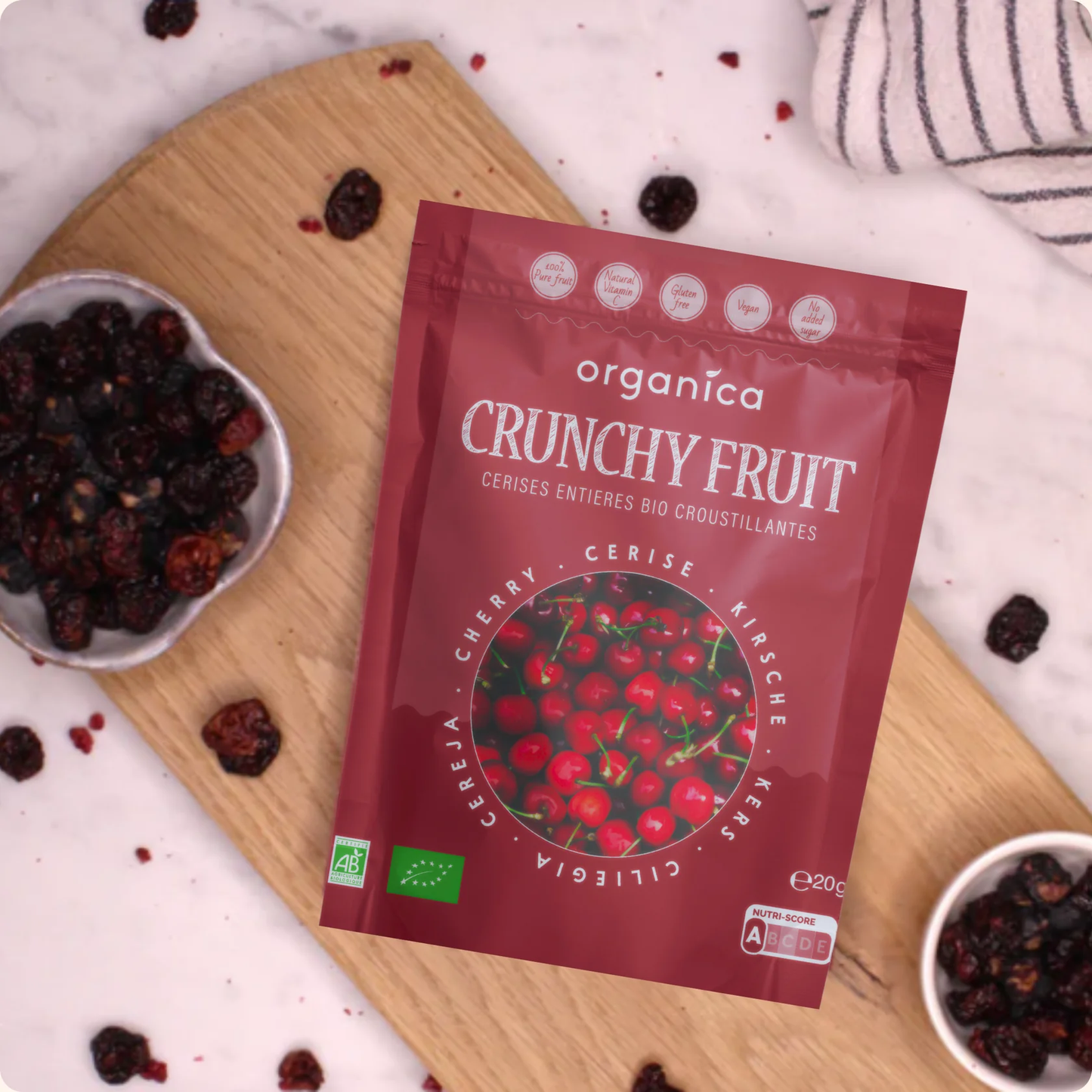 Crunchy Fruit Organic Cherries