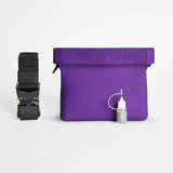Voilà Large Treat Pouch | Aubergine | Detail 4
