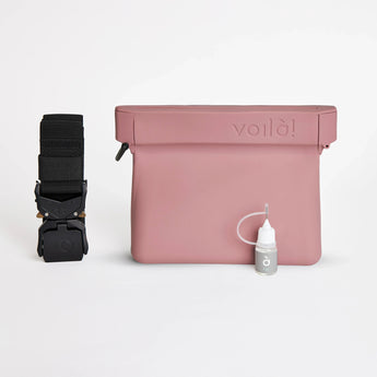 Voilà Large Treat Pouch | Dusty Rose | Detail 4