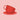 Kop- en schotelset - Rood