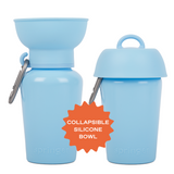 Springland Pets 20oz Flip Dog Travel Water Bottle in Sky Blue, image 6