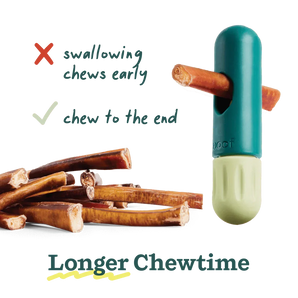 Woof BullySafe Bully Stick & Pizzle Chew Holder
