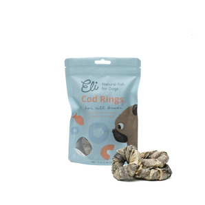 100% Natural Dried Cod Skin Rings