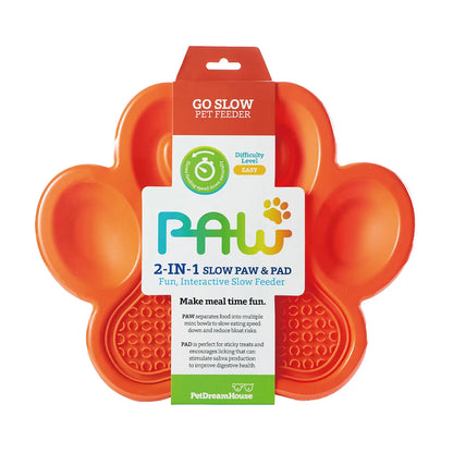 Paw 2-in-1 Slow Feeder & Lick Pad