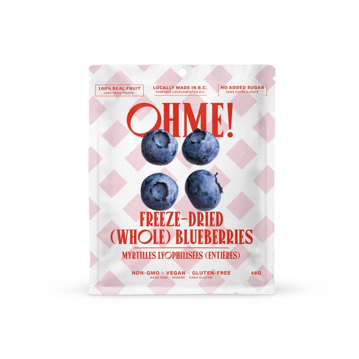 Freeze-Dried Blueberries (Whole)