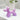 Hand Painted Balloon Dog Candle - Violet