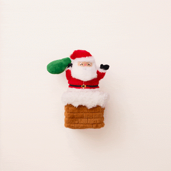 Here Comes Santa Interactive Snuffle Dog Toy in action