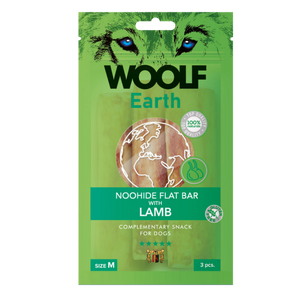 WOOLF Earth Noohide | M Flat Bar (3 pcs)