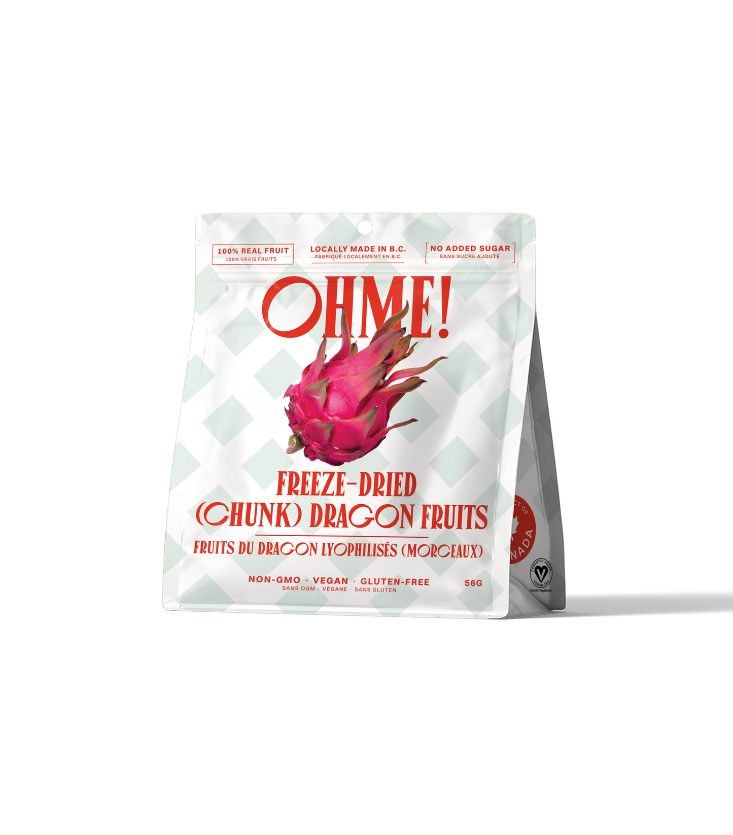 Freeze-Dried Dragon Fruits (Chunk)