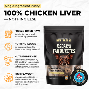 Freeze-Dried Chicken Liver
