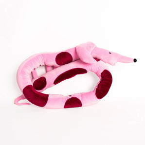 PINK DACHSHUND  CUSHION HF
