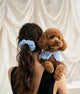 Lola Bandana Kraagje | Blauwe Zwitserstippen