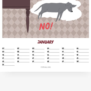 Every Year Wall Calendar
