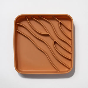 Beach Slow Feeder Bowl | Nutmeg