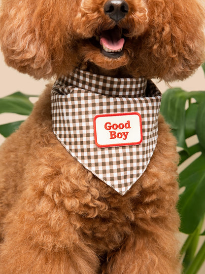 Good Boy iron-on patch for dogs