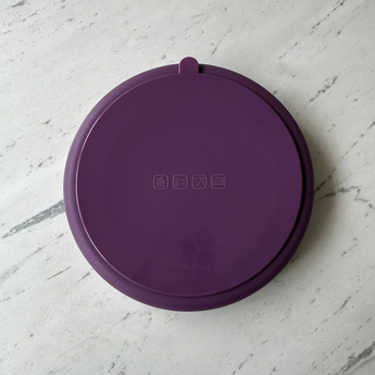 Official brand photo: Zoomies slow feeder bowl | Plum, view 3