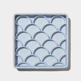 Official brand photo: 3-in-1 Fish Scale Slow Feeder Bowl | Sky, view 3